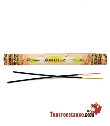Incenso profumato d'ambra 20 bastoncini