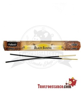 Incenso con aroma di Sandalo Nero 20 bastoncini