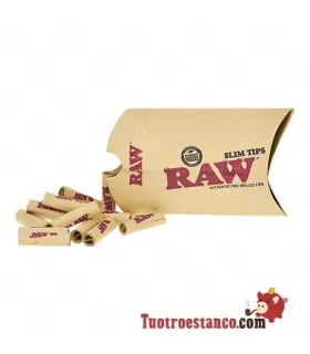 Raw Prerolled Filters 6mm Pack 21