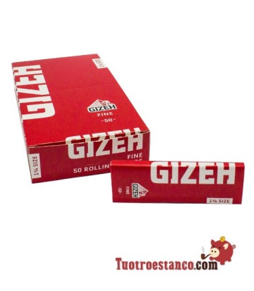 Papel Gizeh Fine de 78 mm - 25 libritos