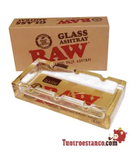 Classic RAW glass ashtray