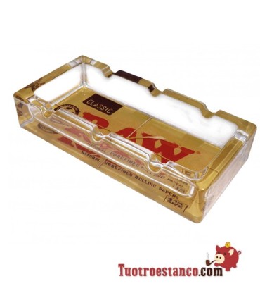 Cendrier classique en verre RAW