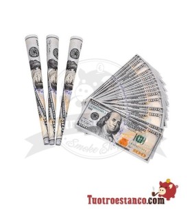 Carta da rollare Empire 110mm, carte che imitano perfettamente banconote da 100 dollari