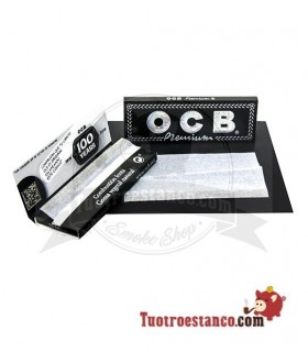 Papel OCB Premium Negro de 1 1/4 de 78 mm