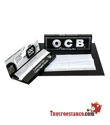 78 mm 1 1/4 zwart premium OCB-papier