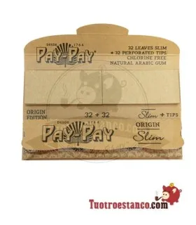 Papier fin Pay-pay Origin + Embouts 110mm