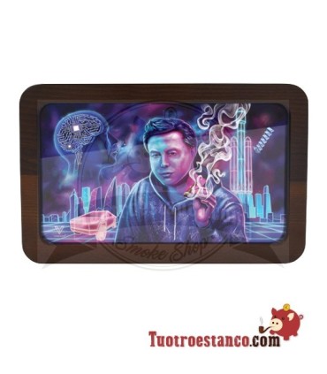 V Syndicate Space Xhale 3D Houten Tray