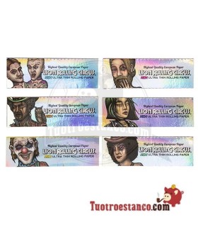 Papel de Leão de Prata Circus Circus Extra Fino de 78mm