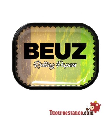 Bandeja de Metal Beuz Natural 18x14 cm