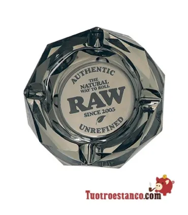 RAW Darkside Glas-Aschenbecher