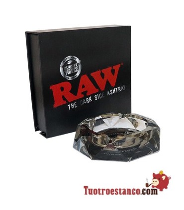 RAW Darkside Glass Asbak