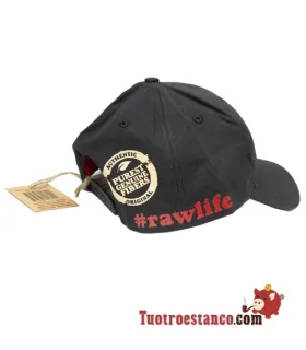 Black RAW cap.