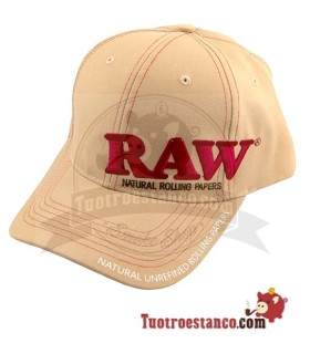 Brown RAW cap.