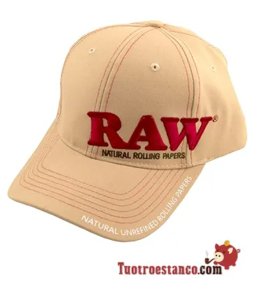 Brown RAW cap.
