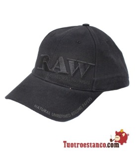Gorra all black RAW + Poker.