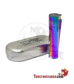 Clipper Metálico ICY Soplete + estuche clipper