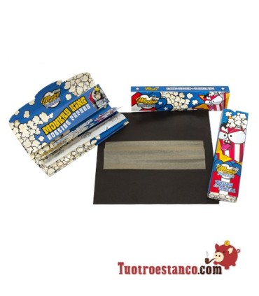 Cheiro King Size POP CORN 110 mm Monkey Papel + Filtros