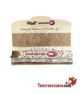 Monkey King Tamanho Papel Munchies 110 mm + Filtros