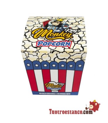 Monkey Paper Case Smell POP CORN 110 mm + Filtres - 24 livrets