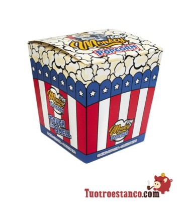 Monkey Paper Case Smell POP CORN 110 mm + Filtres - 24 livrets