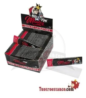 Caixa de papel Slim Size Monkey King de 110 mm - 50 livretos