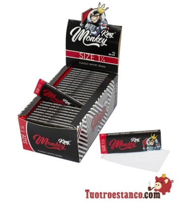 Étui en papier Monkey 1 1/4 de 78mm - 50 Livrets