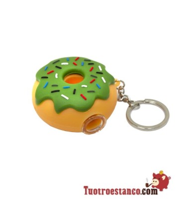 Silikon Pfeife Schlüsselanhänger Donuts 2,5 cm