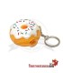 Tubo in silicone Portachiavi Ciambelle 2,5 cm