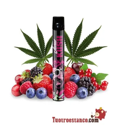 Wpuff CBD Jesus Kush Mirtilli & Lampone