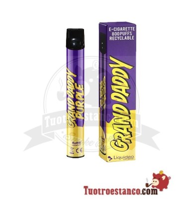 Wpuff CBD Grand Daddy Mirtilos roxos & Uva