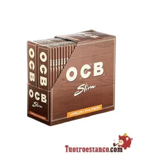 Carta OCB Virgin Slim 110 mm, 50 opuscoli