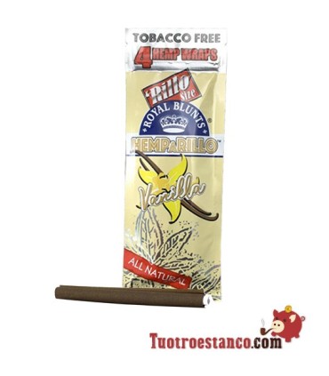 Hemp Royal Blunt Paper 4u Vanilla