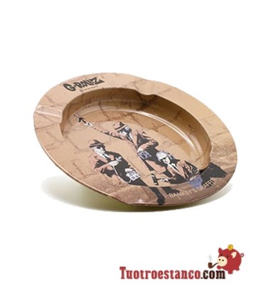 G-Rollz Banksy's Welded & Press Metal Ashtray