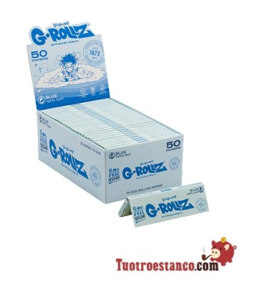 G-Rollz Carta BLU 78mm leggermente tinta