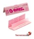 Papier G-Rollz légèrement teint en ROSE 78mm