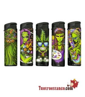 Encendedor electrónico Buzz Green Fantasy