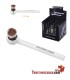 Pipa de cristal Champ High Oro y Cobre de 12 cm