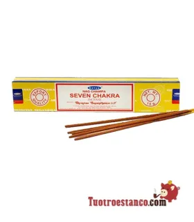 Incenso Satya Sete Chakras aroma 15 gr