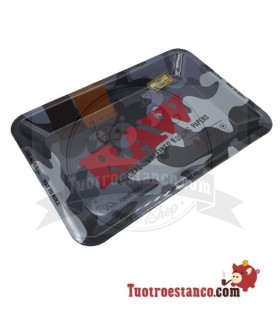 Raw Metalen Dienblad Camouflage Mini 18x12