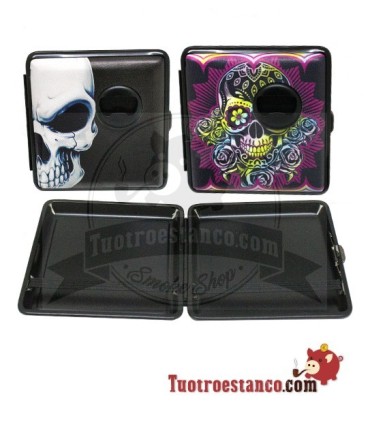 Cigarette Skull with Bottle Opener 20 Cigarettes