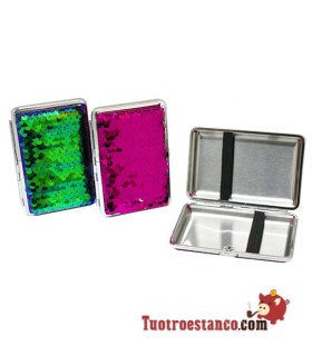 Pitillera Glitter 14 cigarrillos