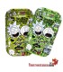 Bandeja Metálica + Tapa Rick y Morty Wubba Lubba Verde 27 x 16 cm