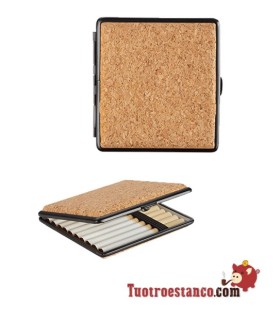 Pitillera de corcho Champ de 20 cig