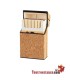 Straw bottle for 20 cig Champ cork and plastic pack
