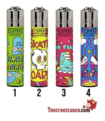 Clipper Rotolando in fiamme