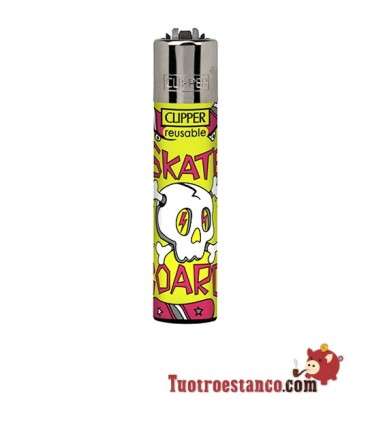 Clipper Rotolando in fiamme