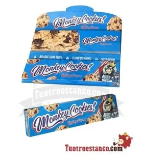 Boîtier en papier Monkey King Size Cookies 110 mm + Filtres - 24 brochures