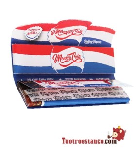 Cheiro King Size Blue Cola Monkey Papel 110 mm + Filtros