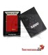 Zippo Metallic Red