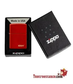 Zippo Metallic Red